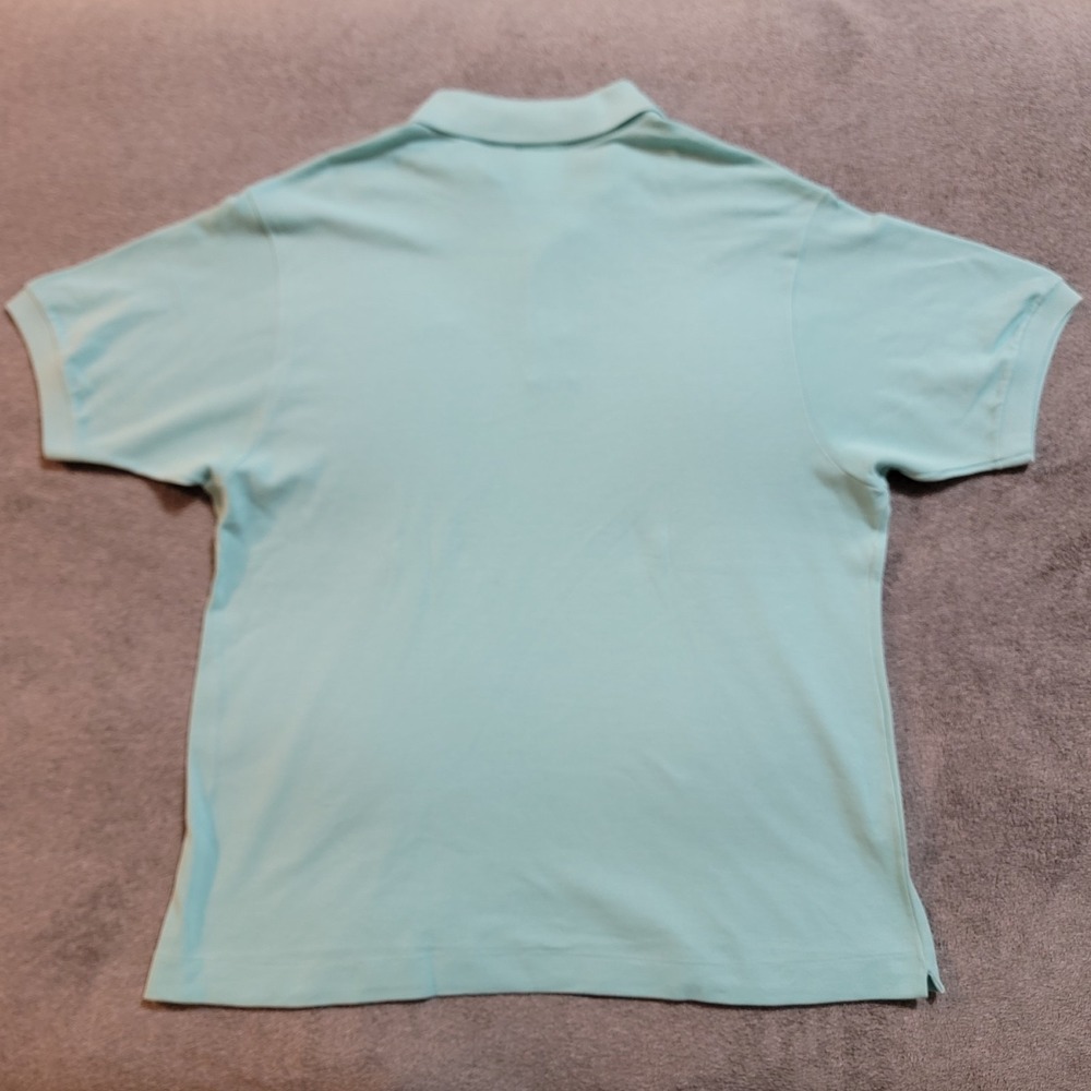 VTG 90s Lacoste pique polo size 7/ XL Cropped oversized designed France Preppy - Picture 4 of 4